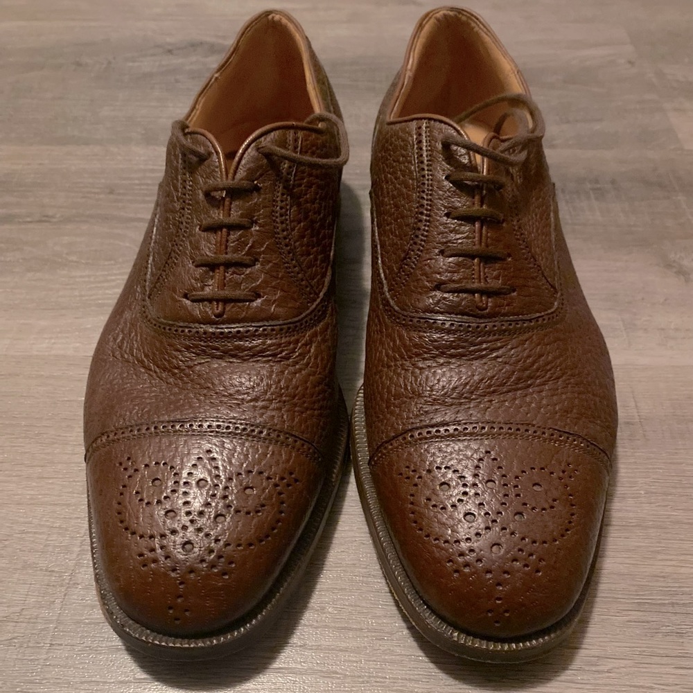 Genuine Italian Leather Dress Shoes